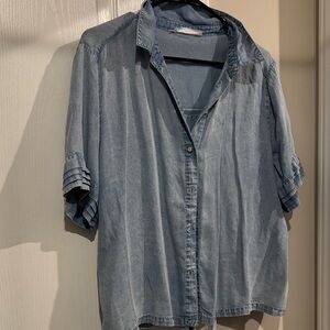 HOBO CUTE Blue Denim Shirt